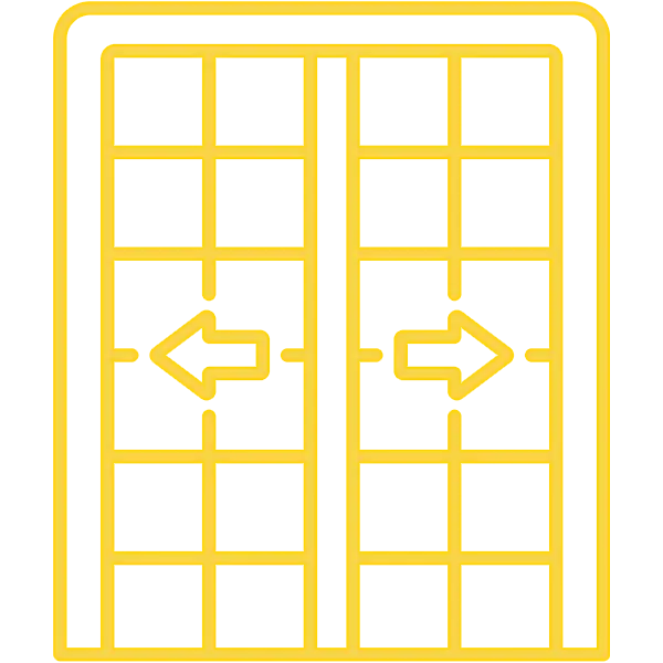 Sliding Patio Doors Icon